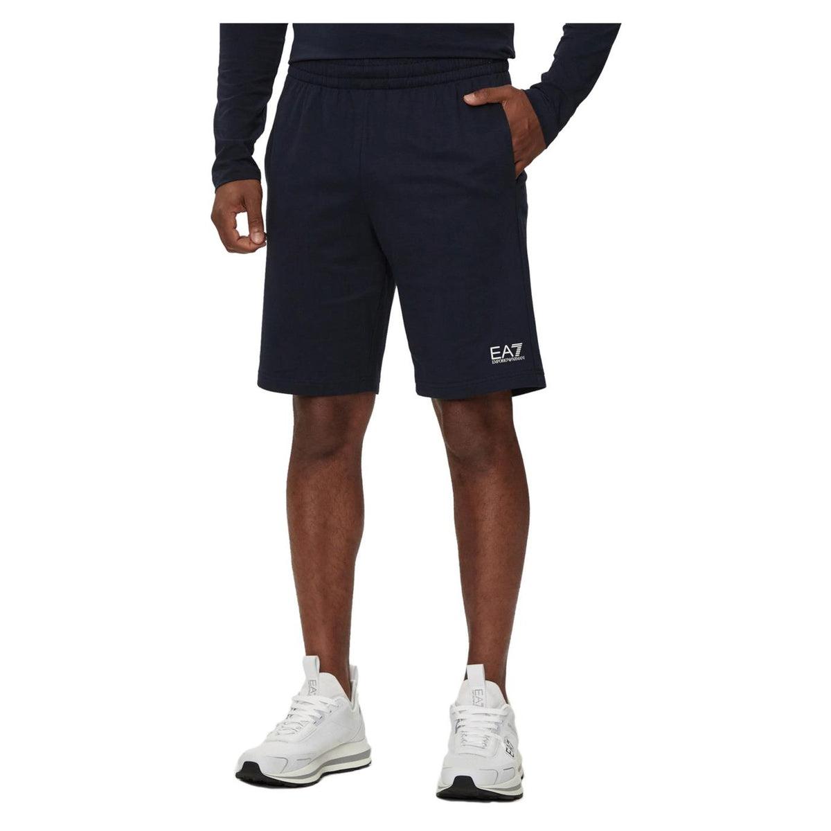 EMPORIO ARMANI 7 EA7 TRAIN CORE ID M BERMUDA - Blu - immagine principale