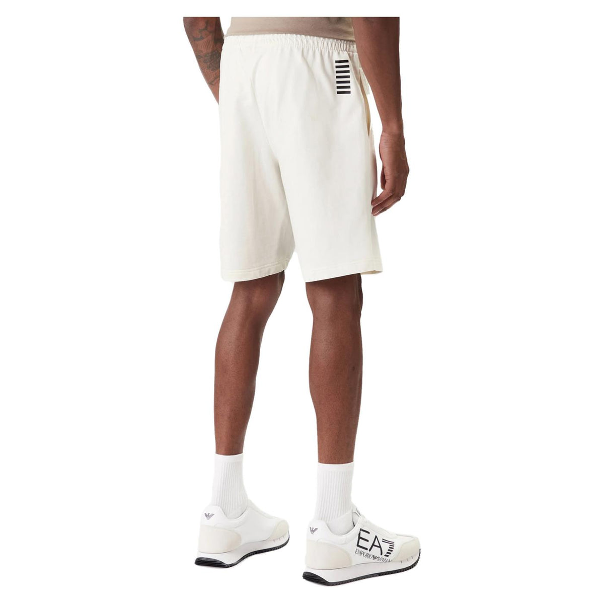 EMPORIO ARMANI 7 EA7 TRAIN CORE ID M BERMUDA - Bianco - vista 2