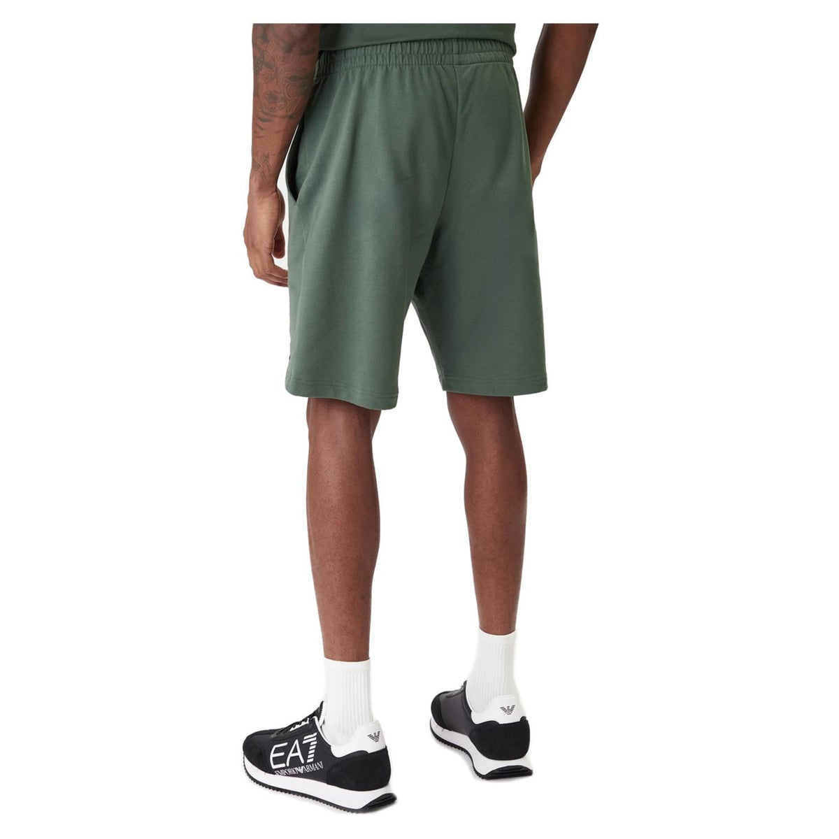 EMPORIO ARMANI 7 EA7 TRAIN CORE ID M BERMUDA - Verde - vista 2