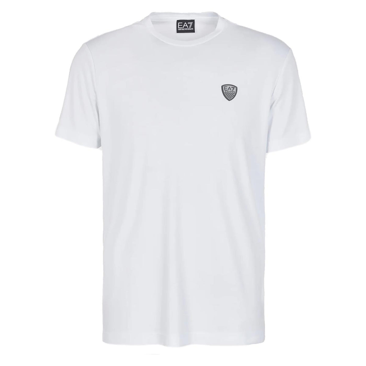 EMPORIO ARMANI 7 EA7 TRAIN PREMIUM SHIELD TEE - Bianco - immagine principale