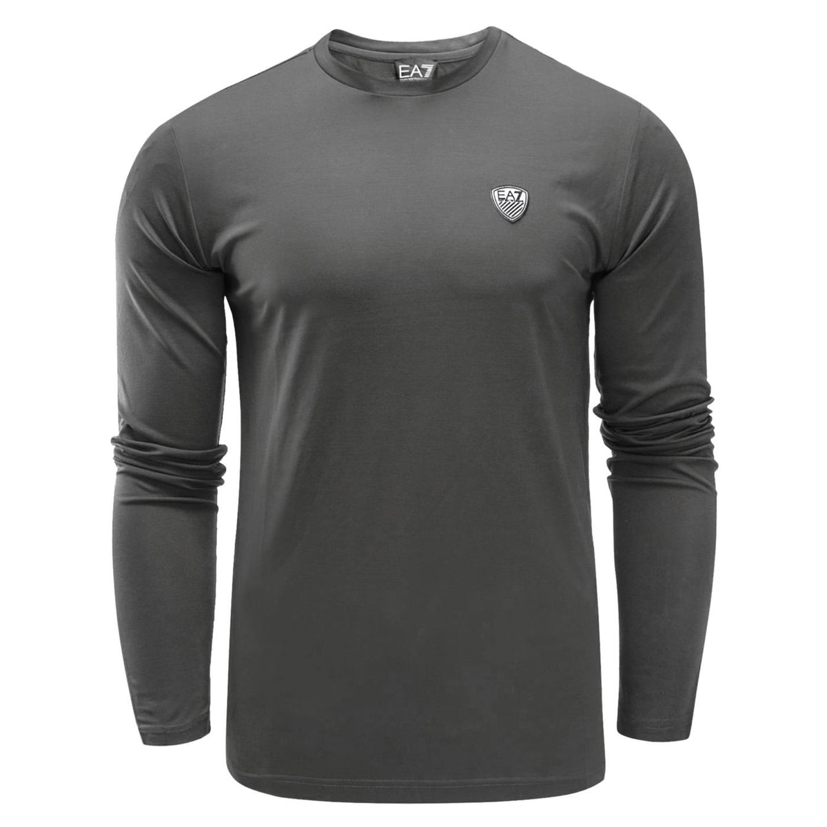 EMPORIO ARMANI 7 EA7 TRAIN PREMIUM SHIELD LS - Grigio scuro - immagine principale