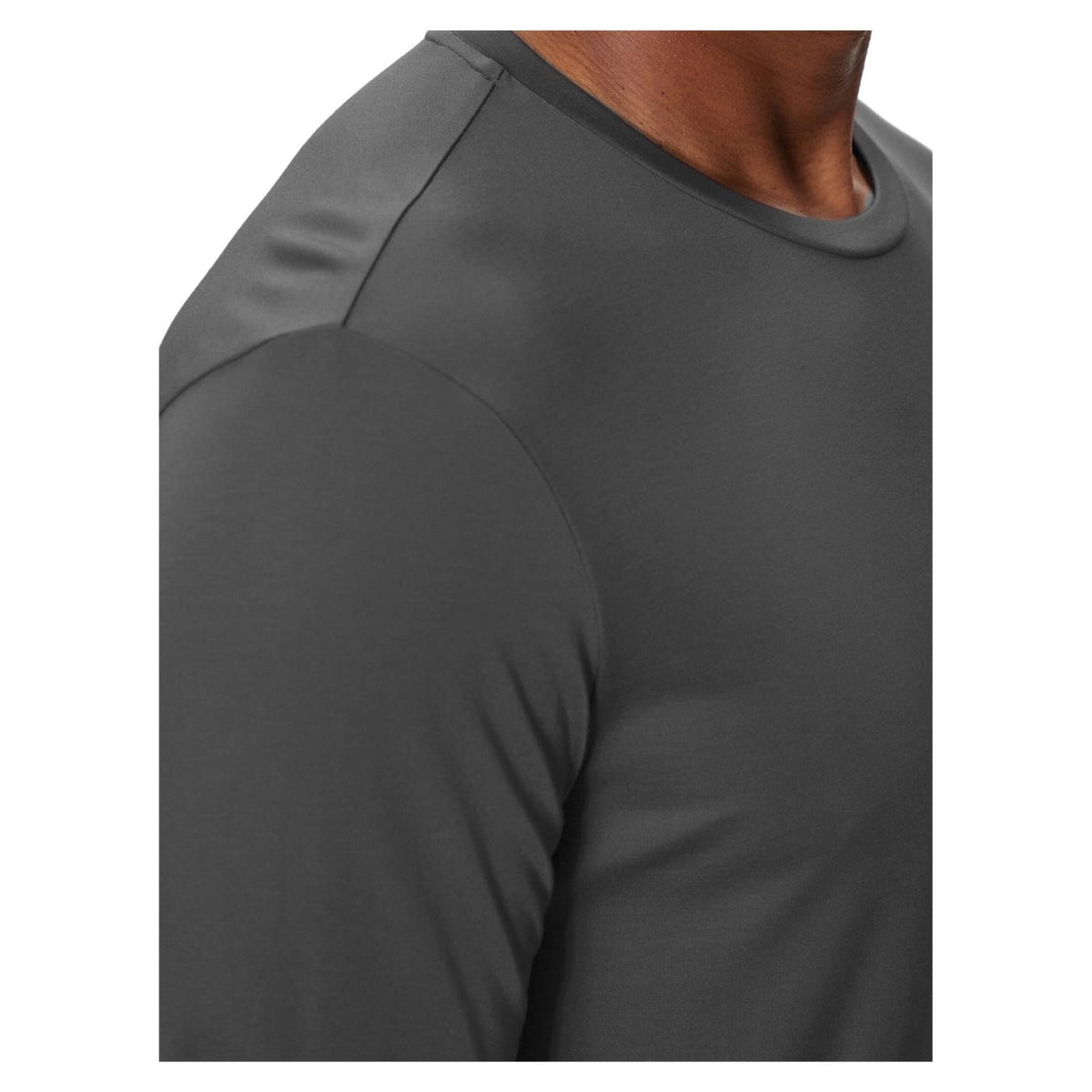 EMPORIO ARMANI 7 EA7 TRAIN PREMIUM SHIELD LS - Grigio scuro - vista 5