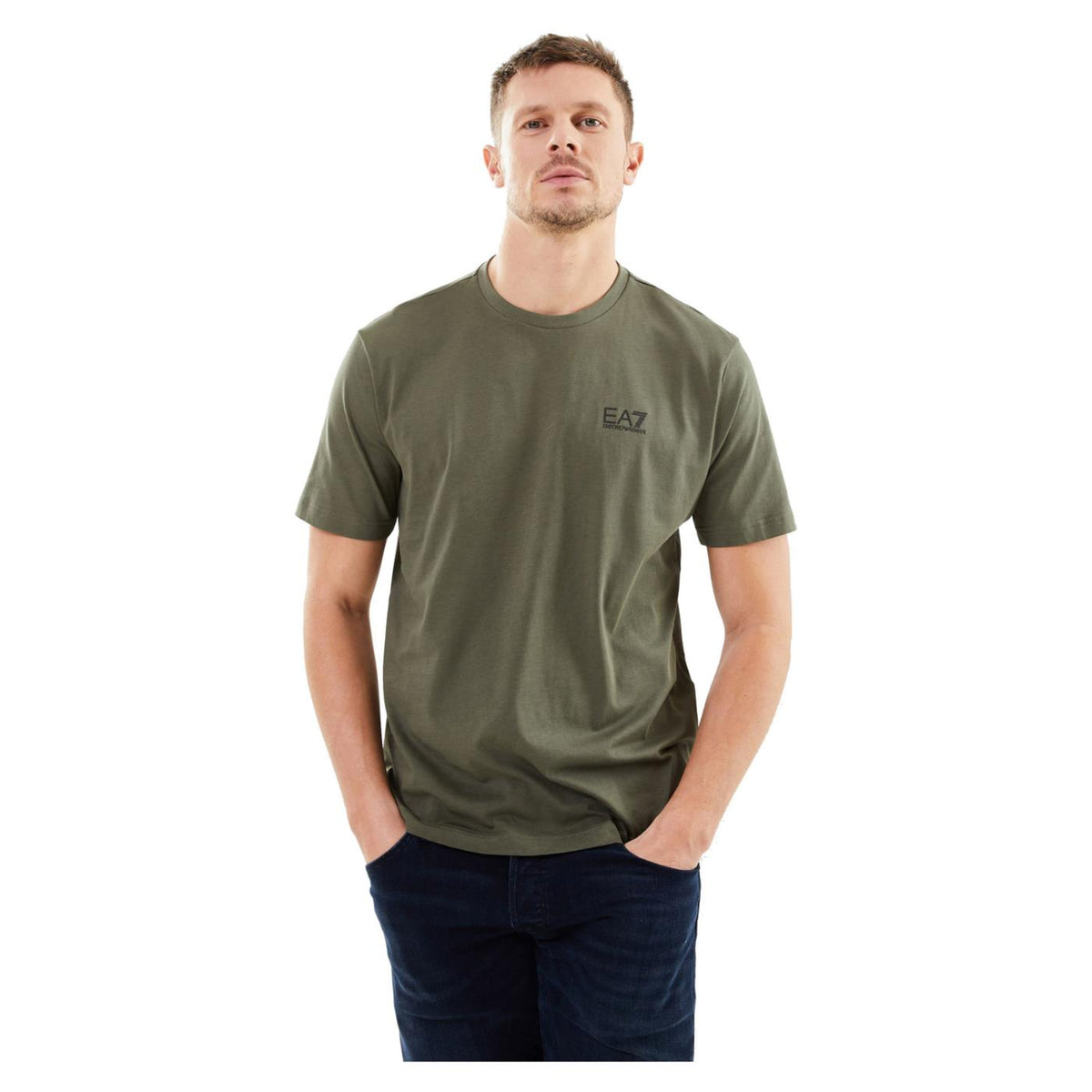 EMPORIO ARMANI 7 EA7 TRAIN LOGO SERIES SS TEE