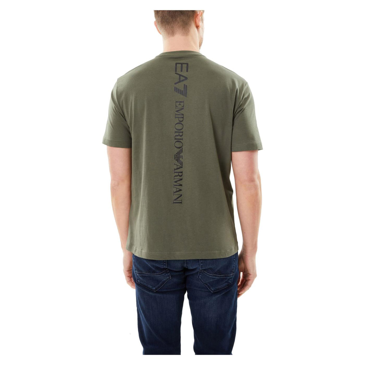 EMPORIO ARMANI 7 EA7 TRAIN LOGO SERIES SS TEE