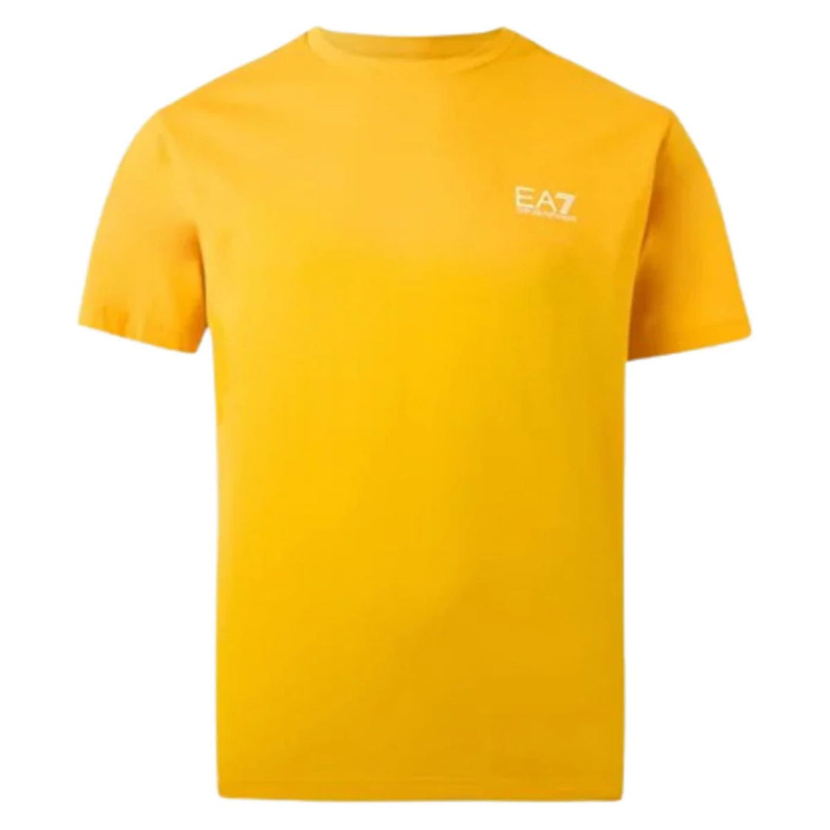 EMPORIO ARMANI 7 EA7 TRAIN CORE ID M TEE SS - Giallo - vista 2