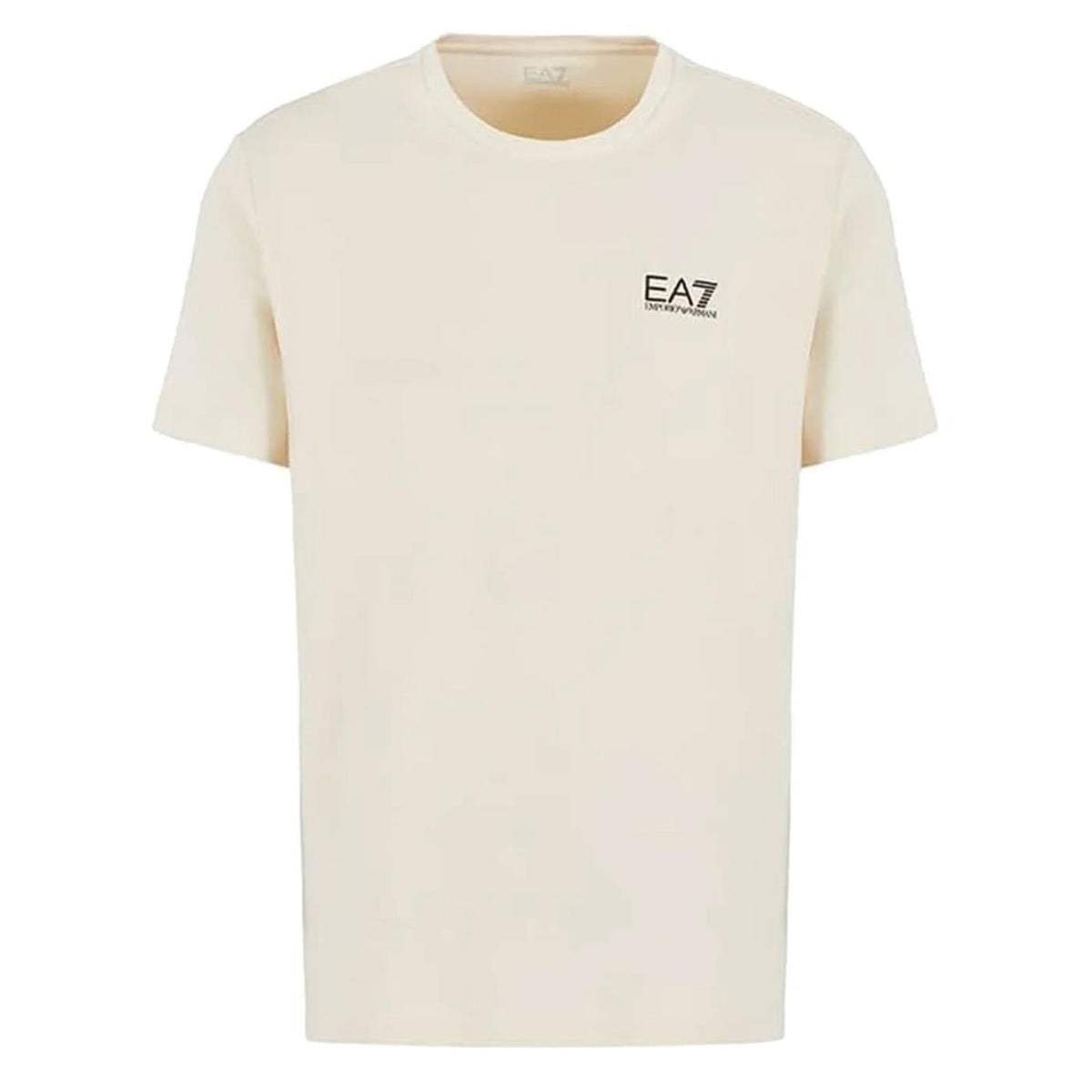 EMPORIO ARMANI 7 EA7 TRAIN CORE ID TEE STRETCH - Beige - vista 3