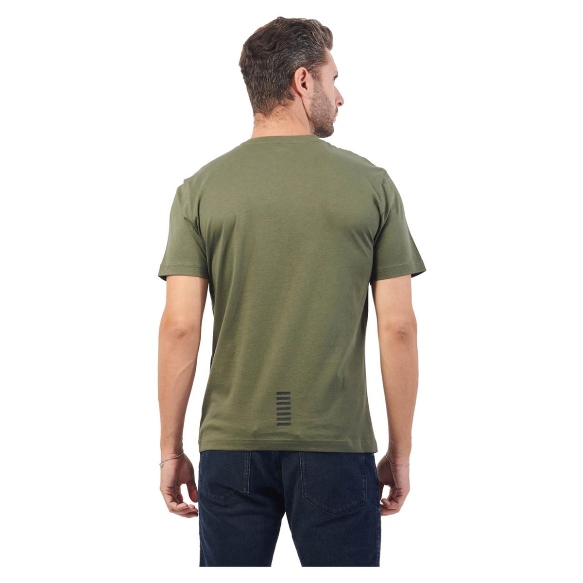 EMPORIO ARMANI 7 EA7 TRAIN CORE ID TEE STRETCH - C1-verde - vista 2