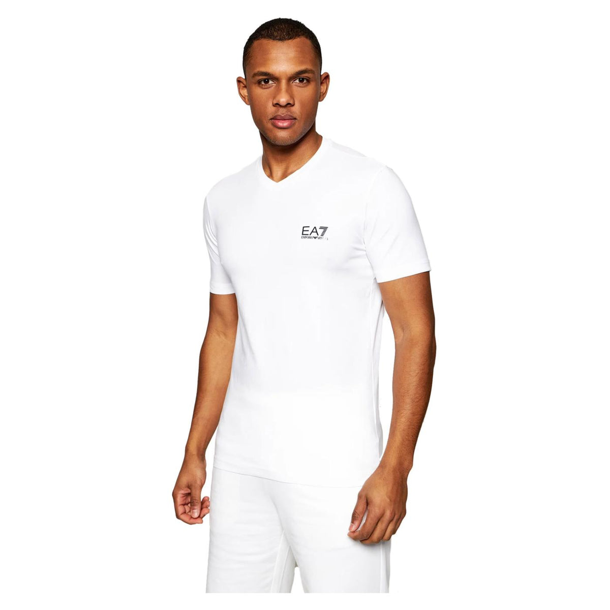 EMPORIO ARMANI 7 EA7 T-SHIRT MC STRETCH - seconda immagine
