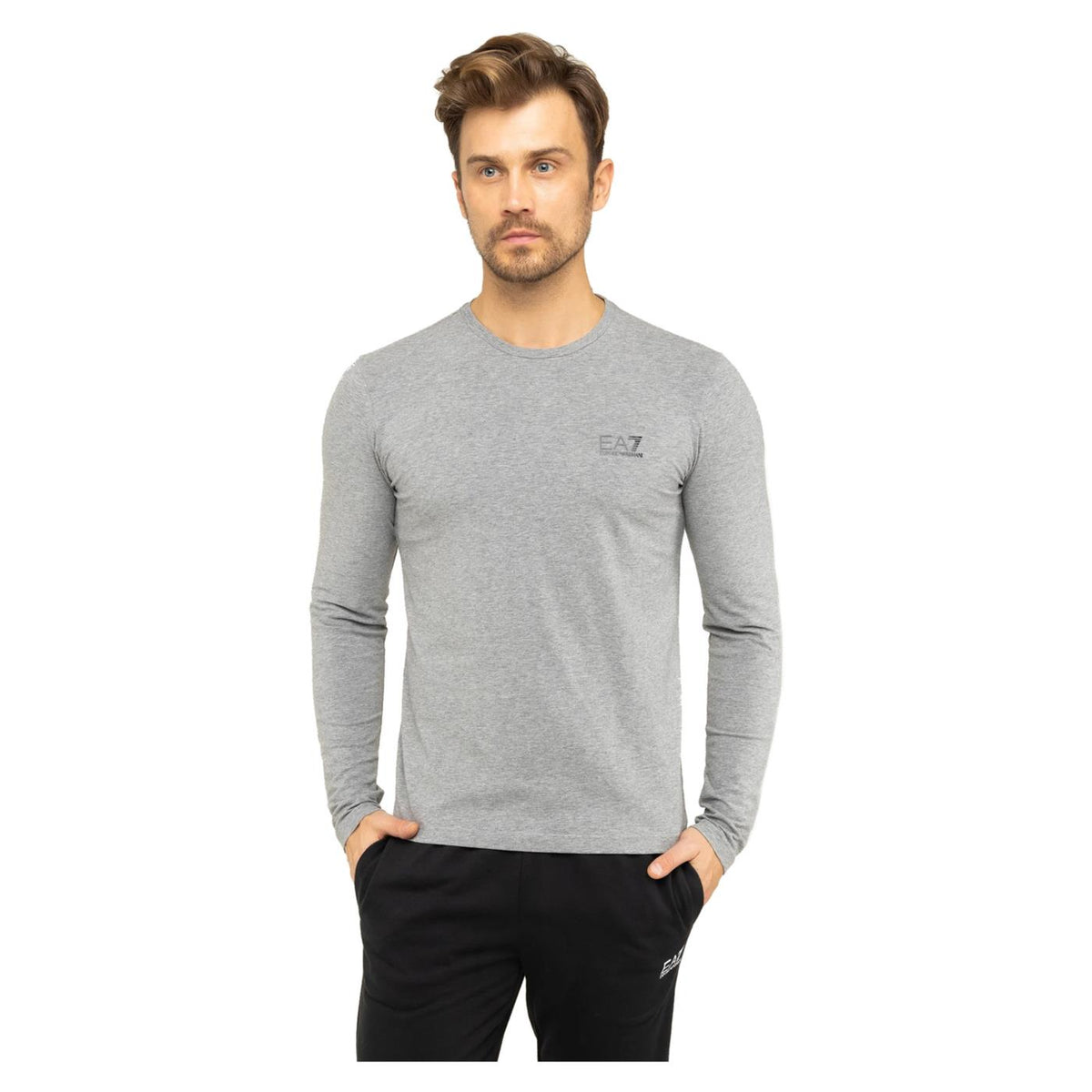 EMPORIO ARMANI 7 EA7 TRAIN CORE ID TEE LS - seconda immagine
