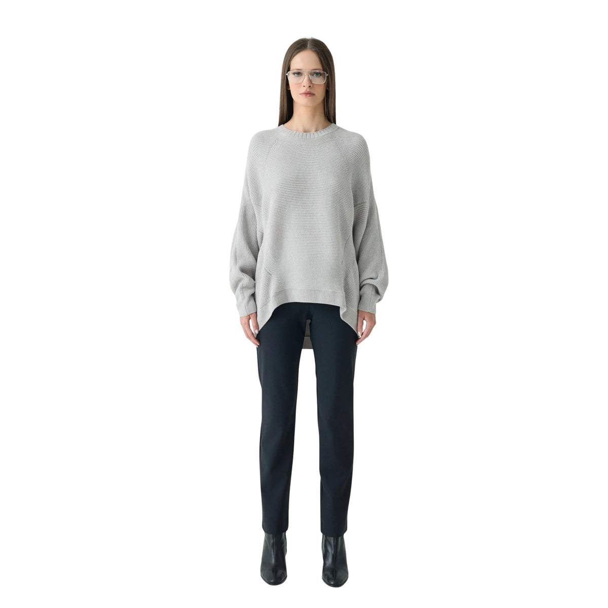 SUNS W SWEATER ELISE - Grigio chiaro - immagine principale