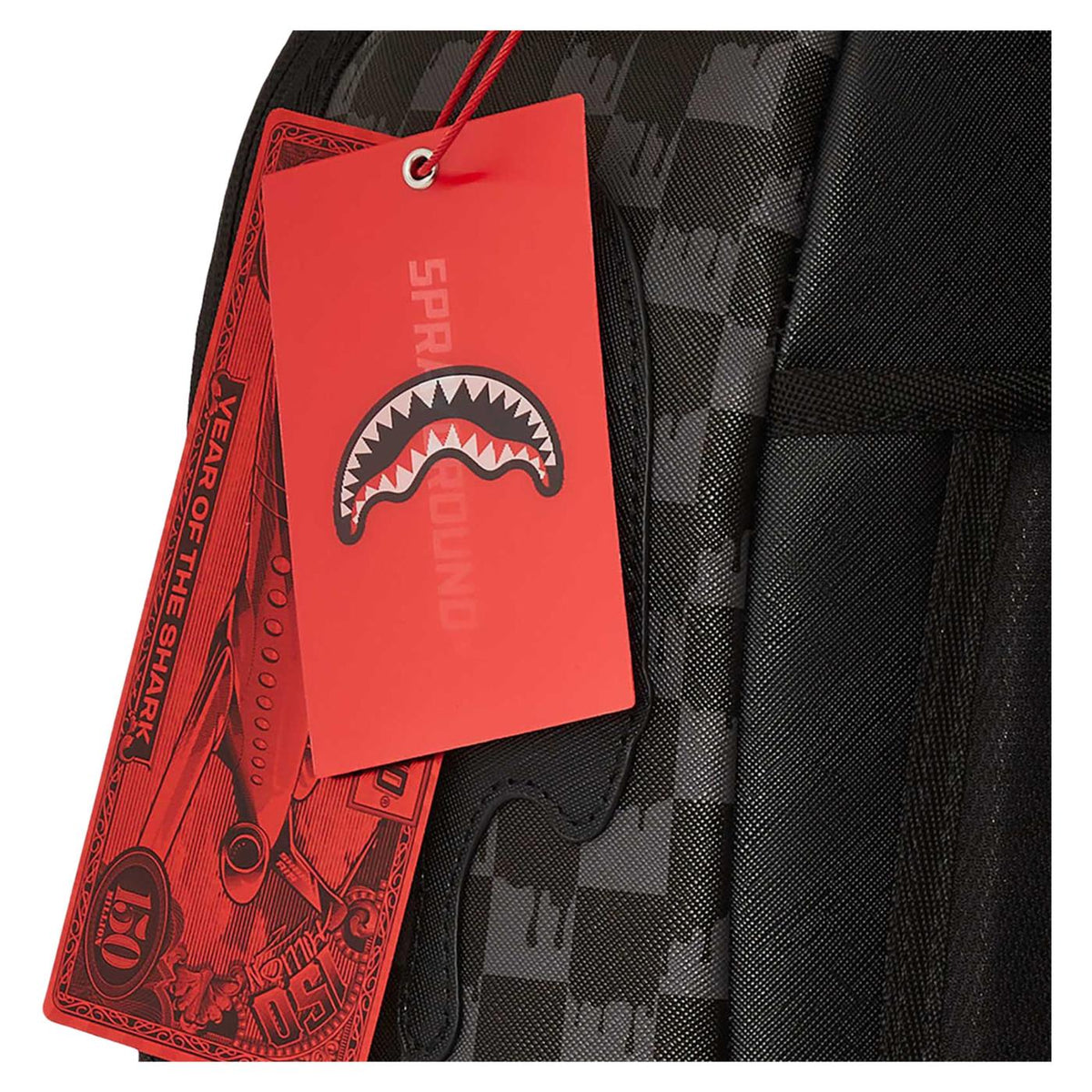 SPRAYGROUND DRIPPING SHARKS IN PARIS - Nero - vista 5