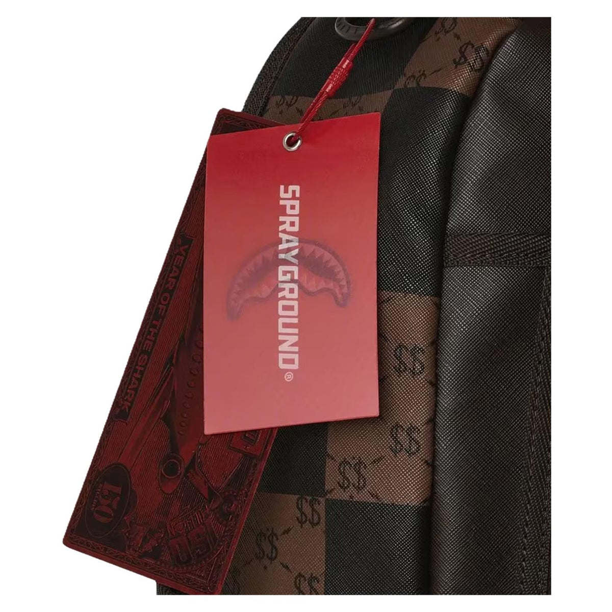 SPRAYGROUND ENLARGED CHECK PARIS - C1-marrone-c - vista 4