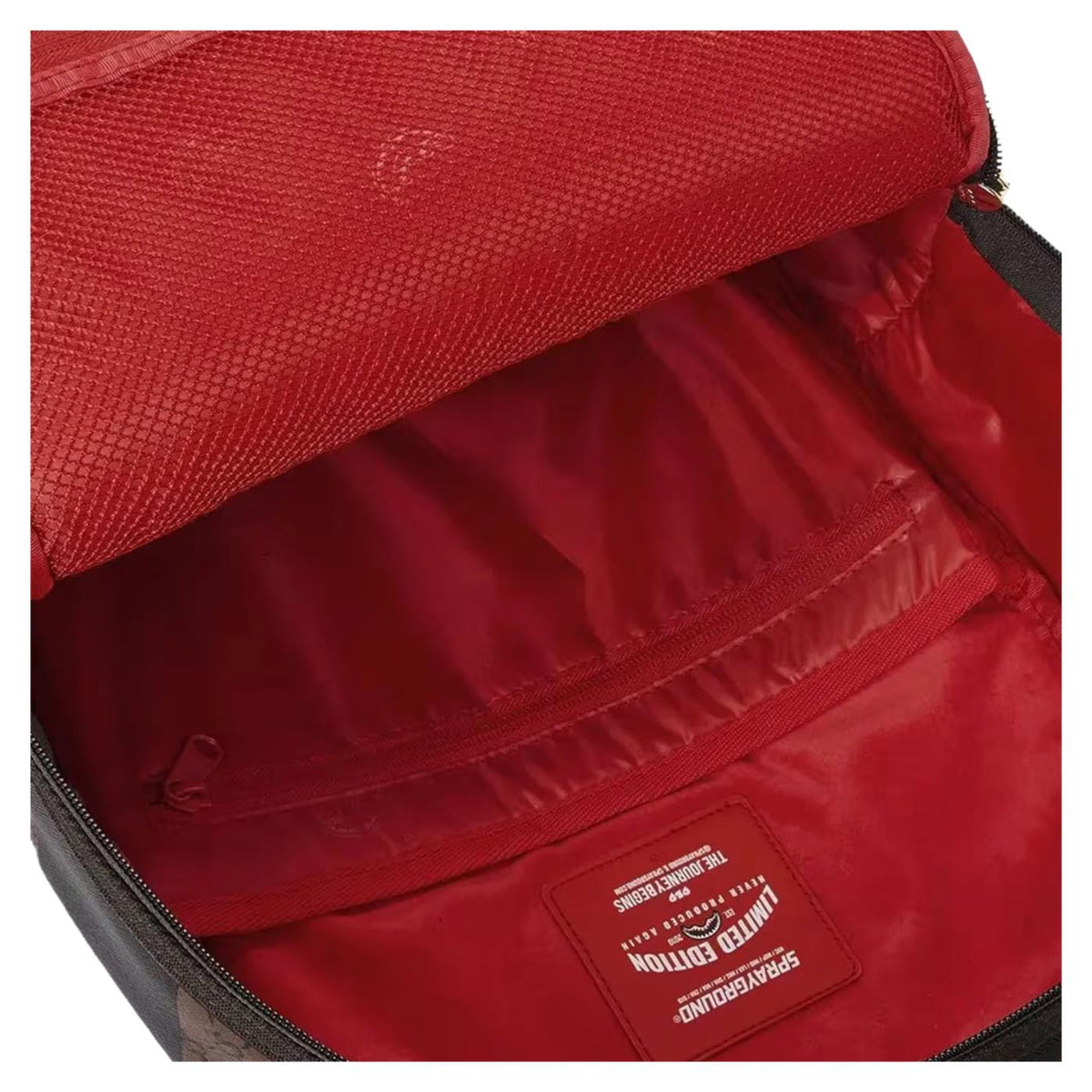 SPRAYGROUND ENLARGED CHECK PARIS - C1-marrone-c - vista 5