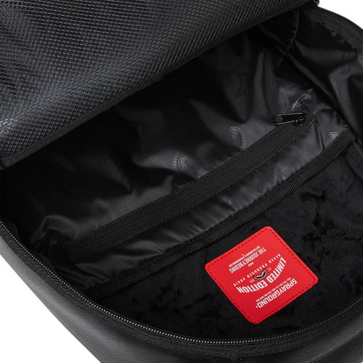 SPRAYGROUND SHARK CENTRAL BLACK