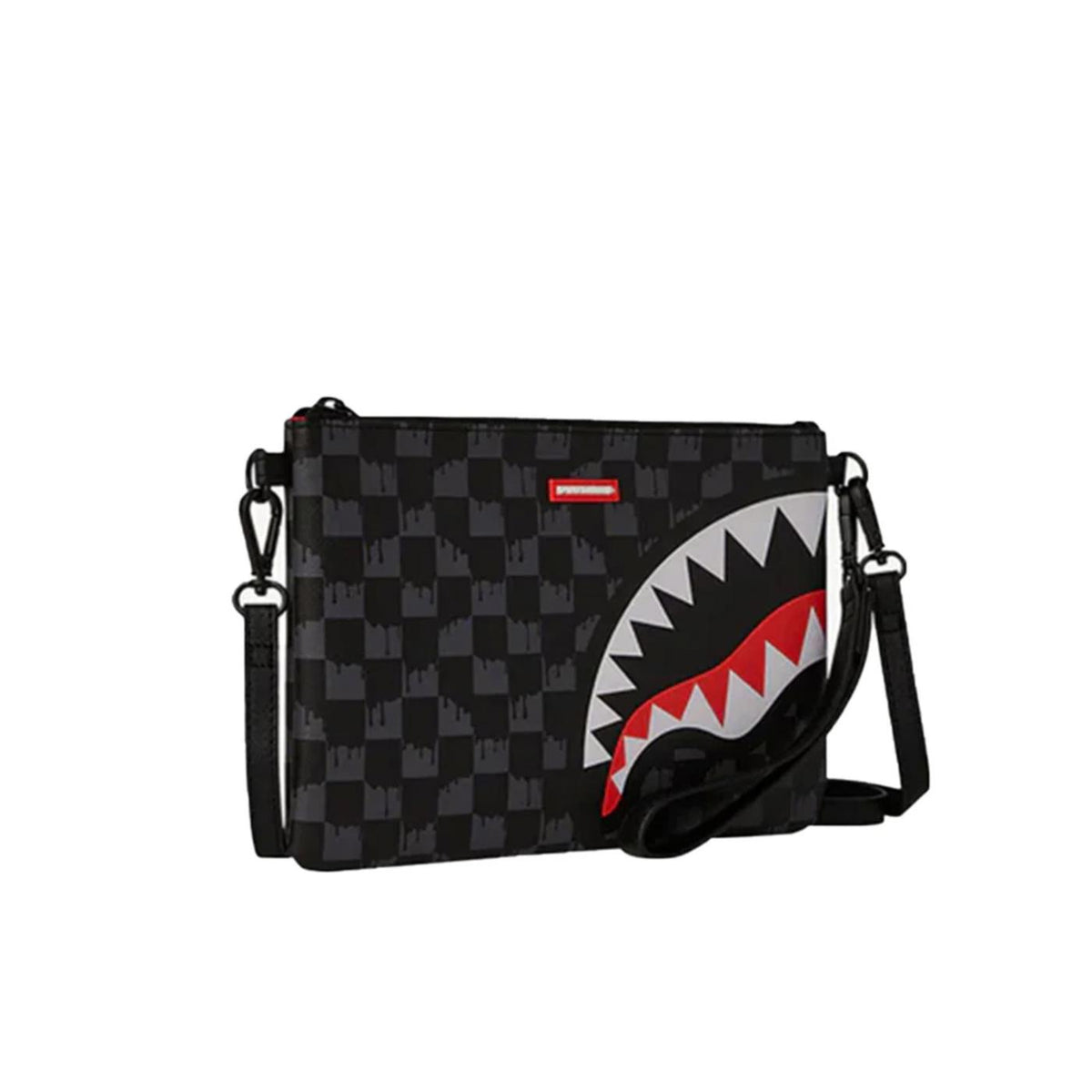 SPRAYGROUND DRIP CHECK SHARK CLUTCH