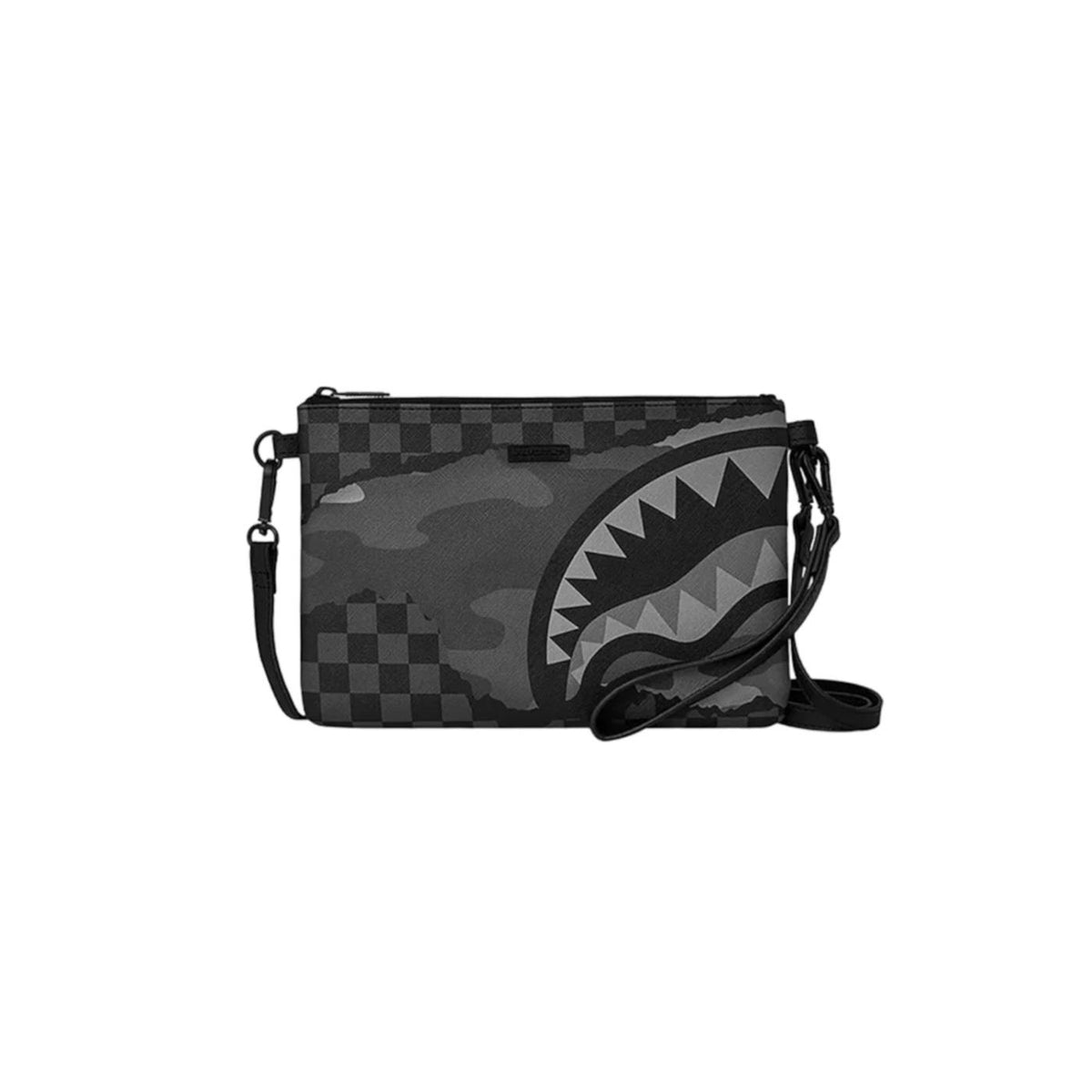 SPRAYGROUND SPLIT UP CAMO TEAR CLUTCH