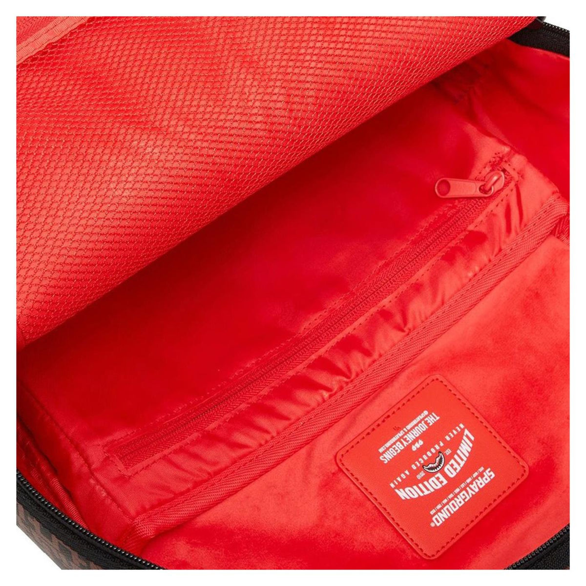 SPRAYGROUND MONEY SPLIT DLX BACKPACK - Marrone scuro - vista 4