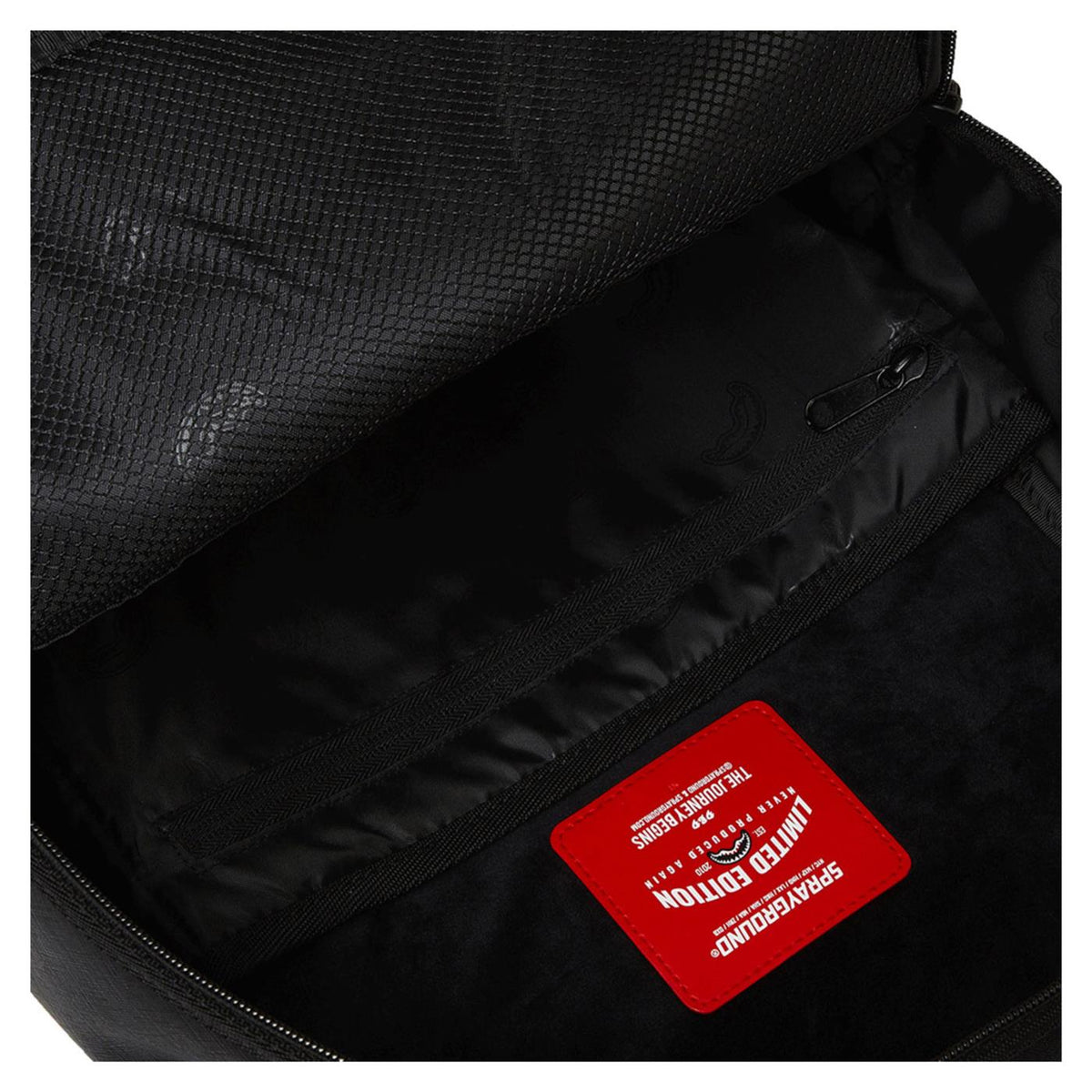 SPRAYGROUND FLY KNIT MOUTH SATIN - Nero - vista 5