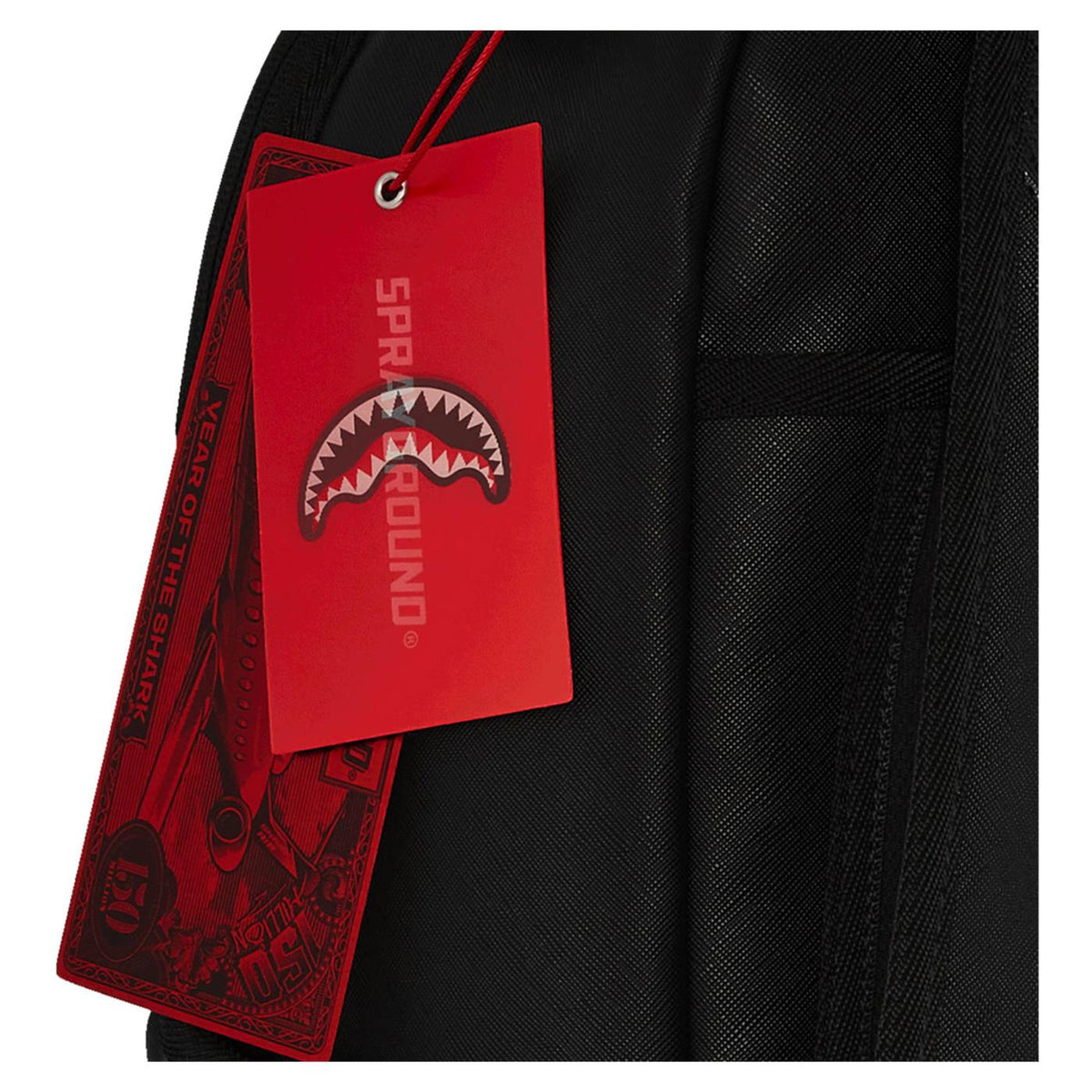 SPRAYGROUND FLY KNIT MOUTH SATIN - Nero - vista 6