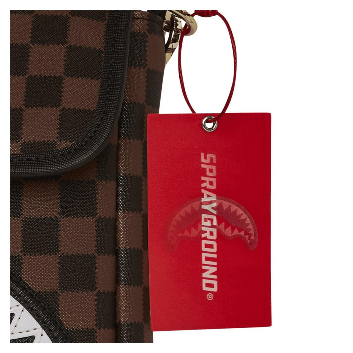 SPRAYGROUND SAWTOOTH SHARKS IN PARIS - Marrone scuro - vista 4