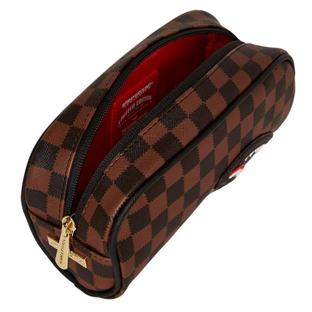 SPRAYGROUND SAWTOOTH SHARKS IN PARIS - Marrone scuro - vista 3