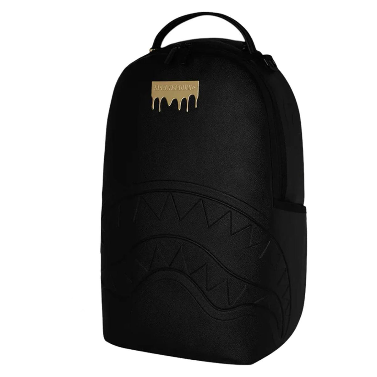 SPRAYGROUND GOLD BRICK LUXE BACKPACK - Nero - vista 2