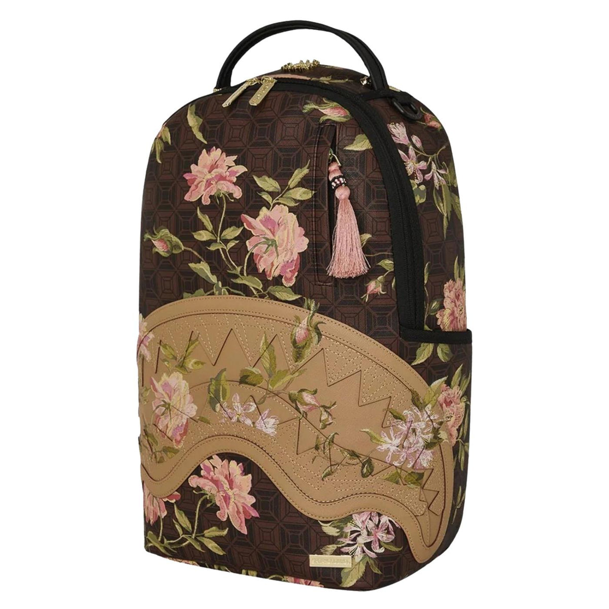SPRAYGROUND AI HENNY FLORAL BACKPACK - C1-marrone-s - vista 3