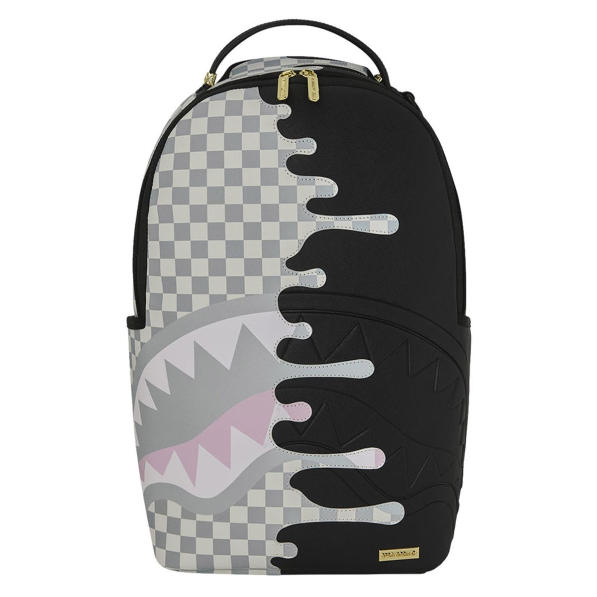 SPRAYGROUND CREAM CHECK SIDE DRIP - Nero - immagine principale