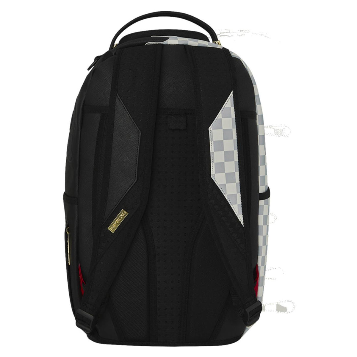 SPRAYGROUND CREAM CHECK SIDE DRIP - seconda immagine