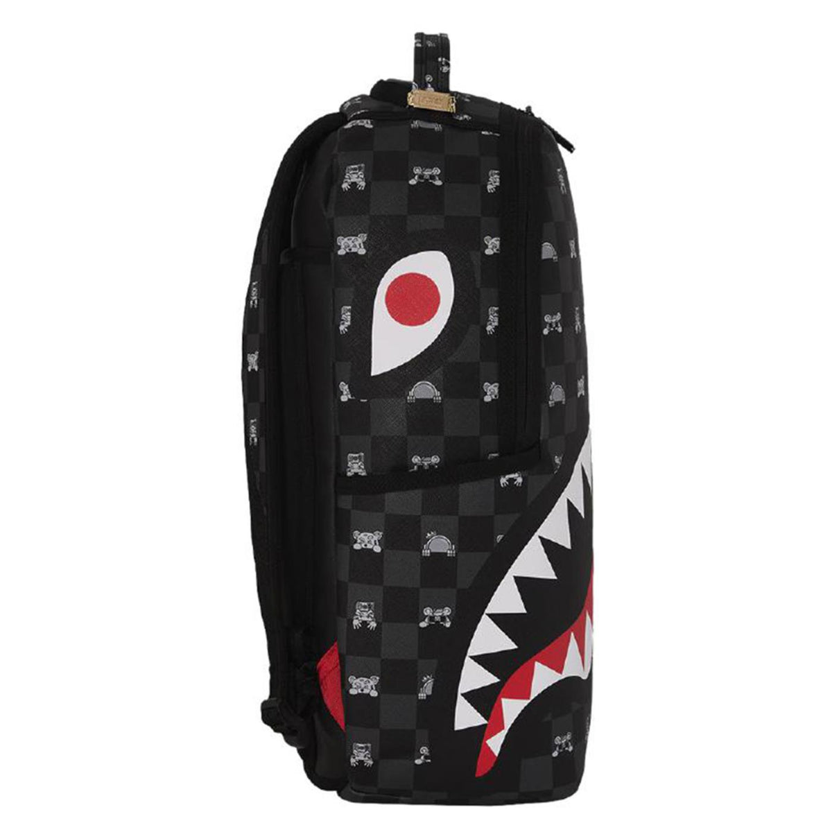 SPRAYGROUND GRAY PEEKING CHARACTER - Grigio scuro - vista 3