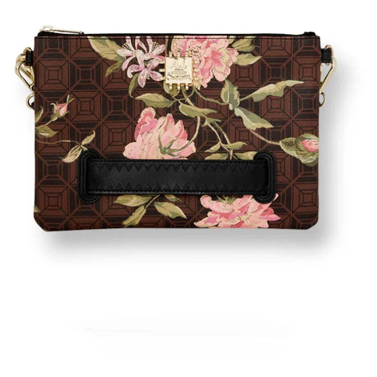 SPRAYGROUND AI HENNY FLORAL CROSSOVER - C1-marrone-s - vista 2