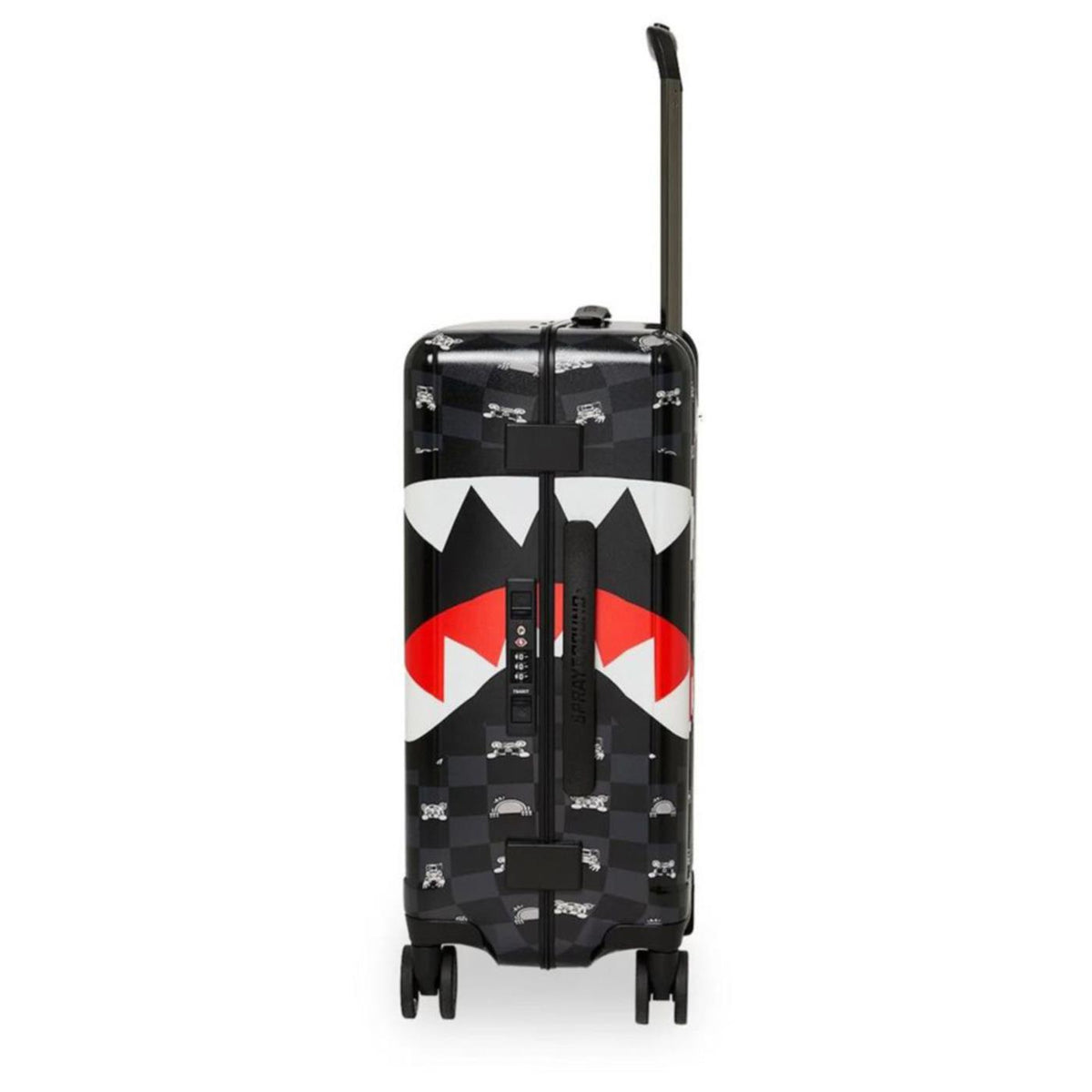 SPRAYGROUND GRAY PEEKING CHARACTER - Nero - vista 3