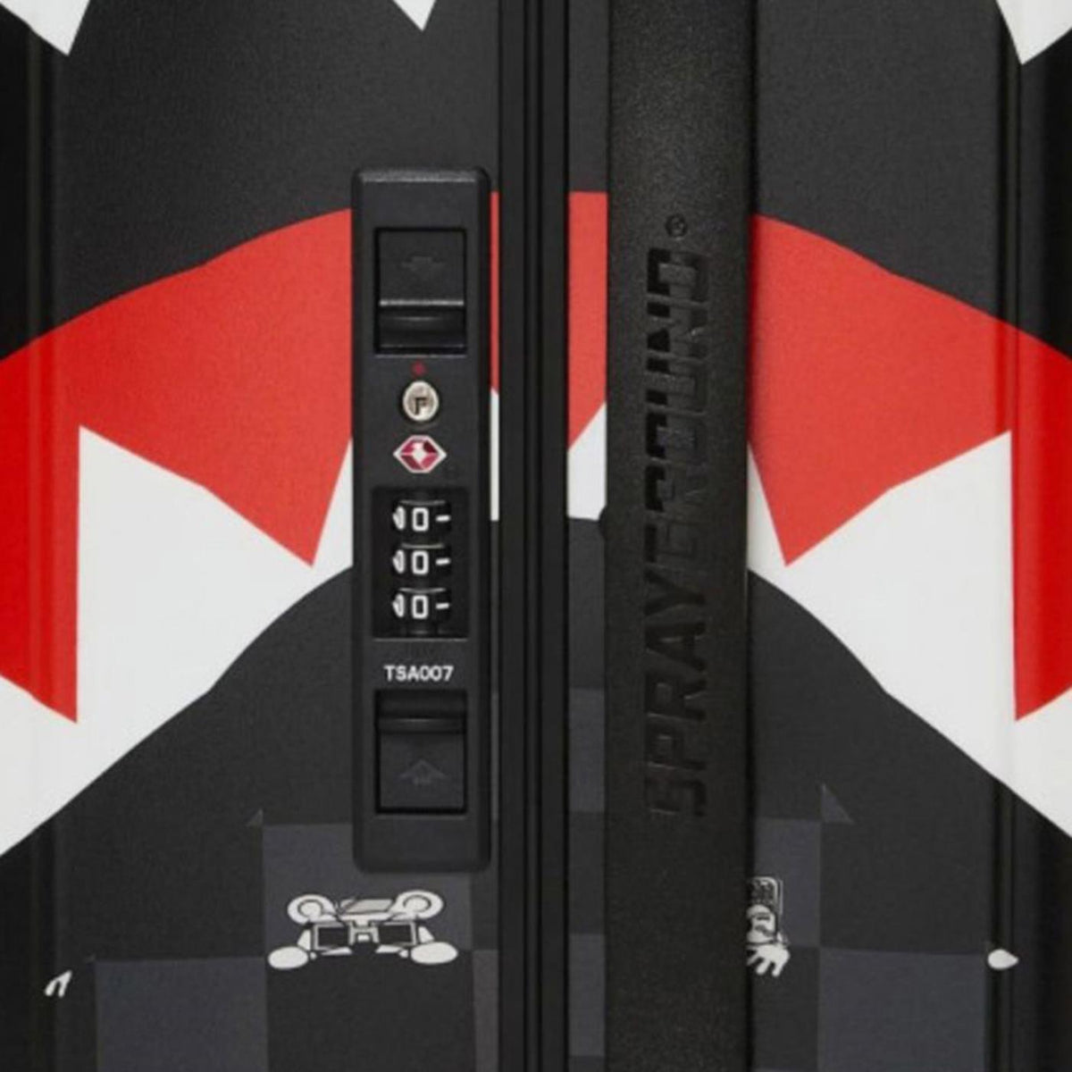 SPRAYGROUND GRAY PEEKING CHARACTER - Nero - vista 4