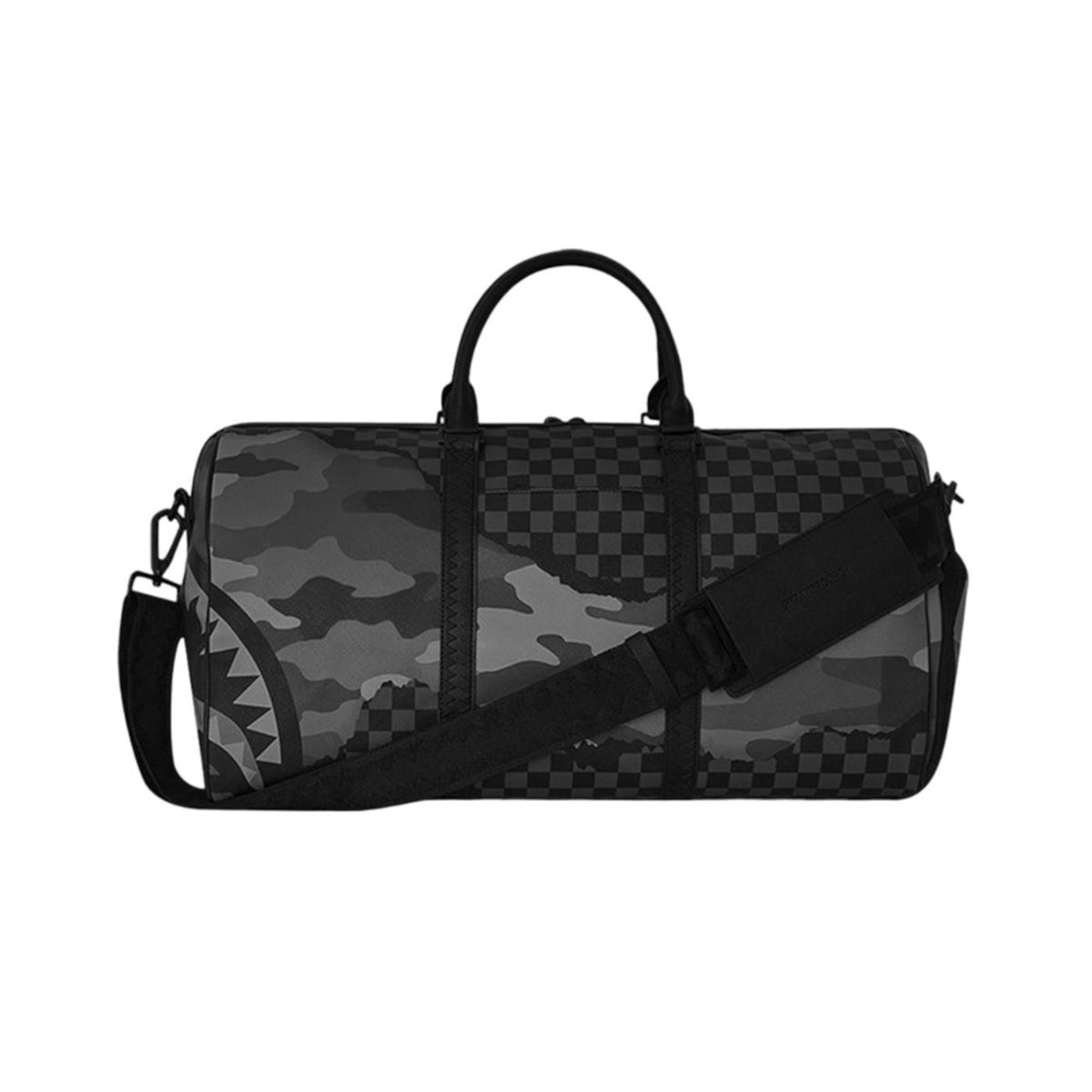 SPRAYGROUND SPLIT UP CAMO TEAR DUFFLE - seconda immagine