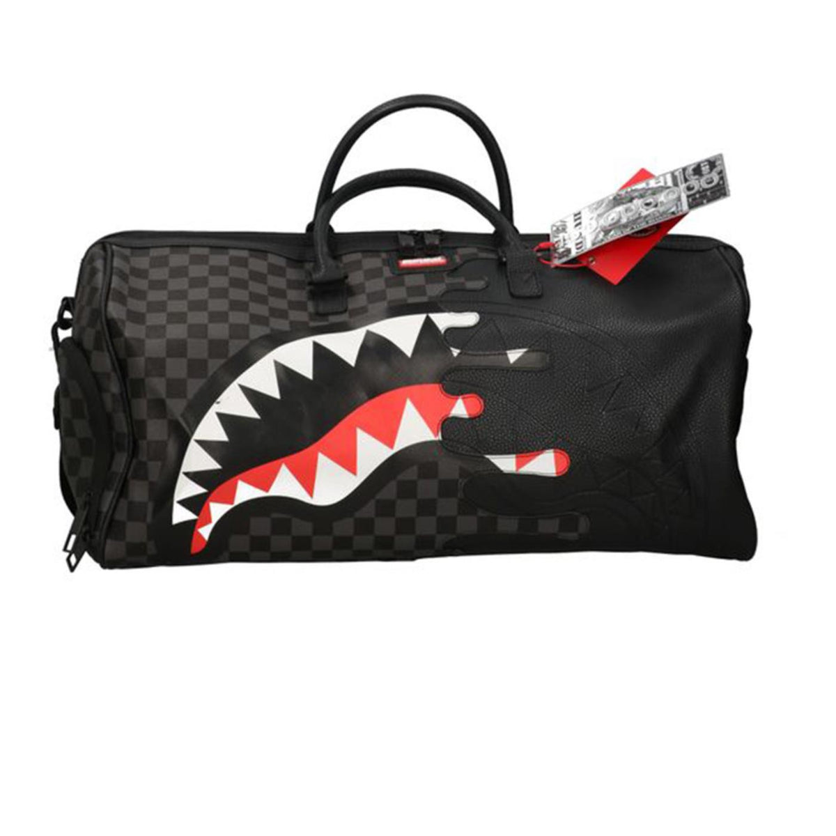 SPRAYGROUND UNFINISHED SHARK DUFFEL