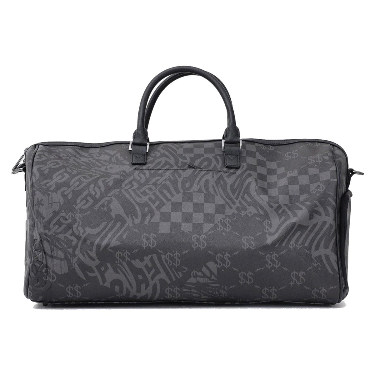 SPRAYGROUND 3AM CHECK DUFFEL - seconda immagine