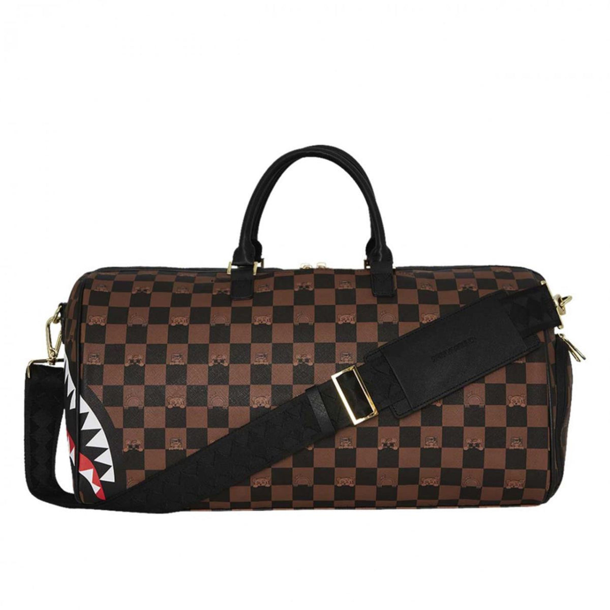 SPRAYGROUND PEEKING CHARACTER CHECK - seconda immagine