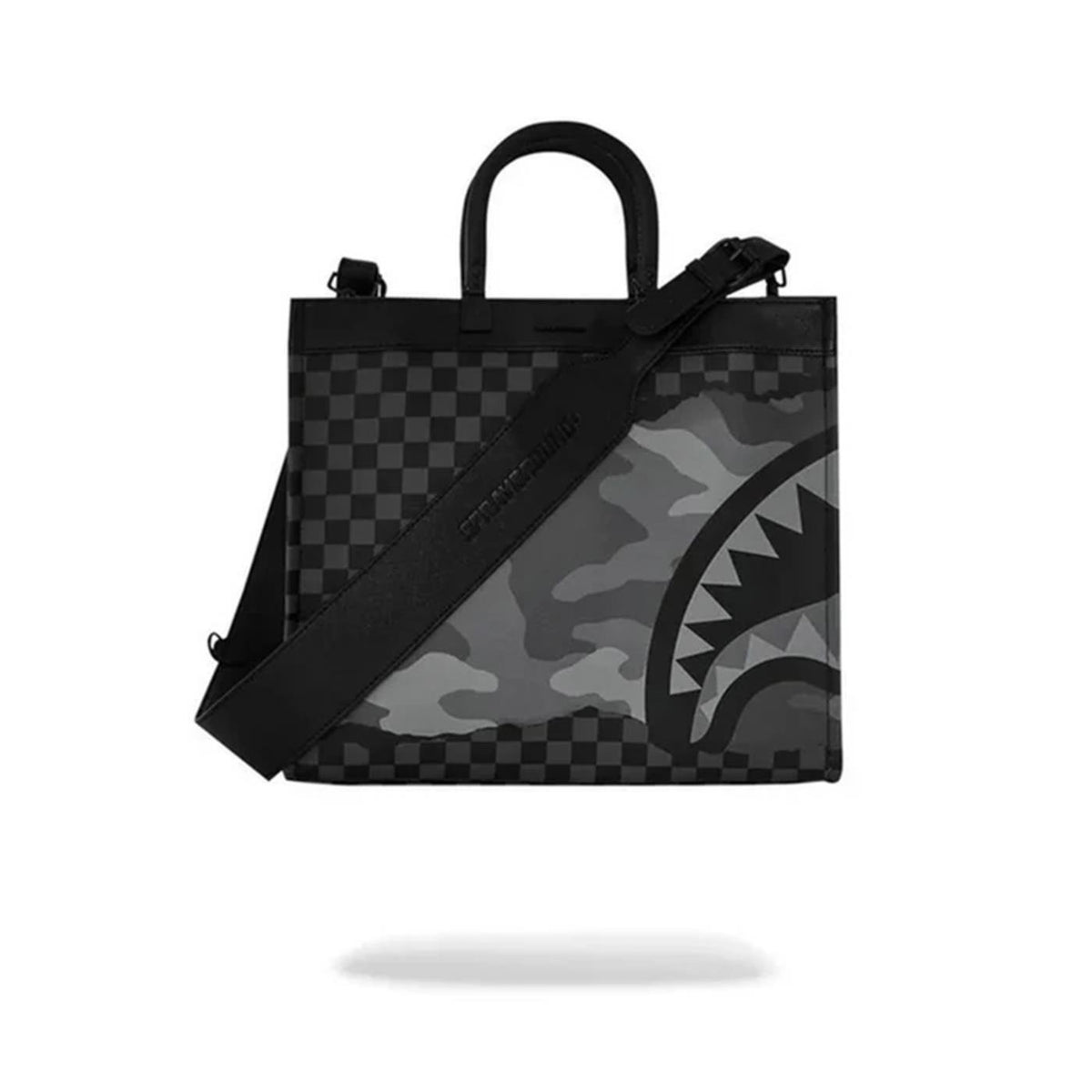 SPRAYGROUND SPLIT UP CAMO TEAR TOTE