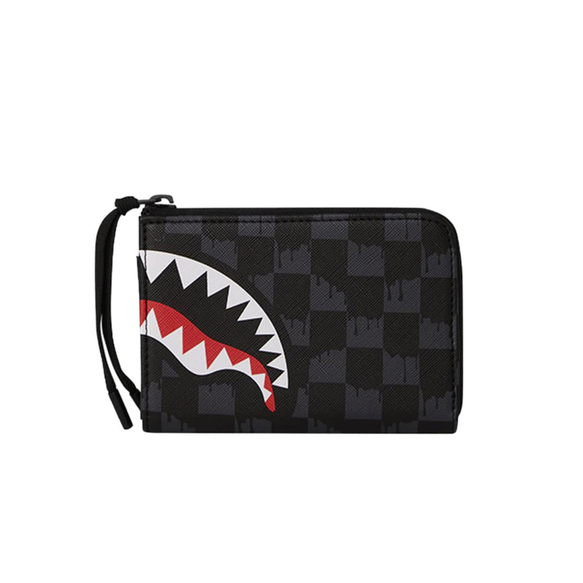 SPRAYGROUND DRIP CHECK SHARK WALLET - seconda immagine
