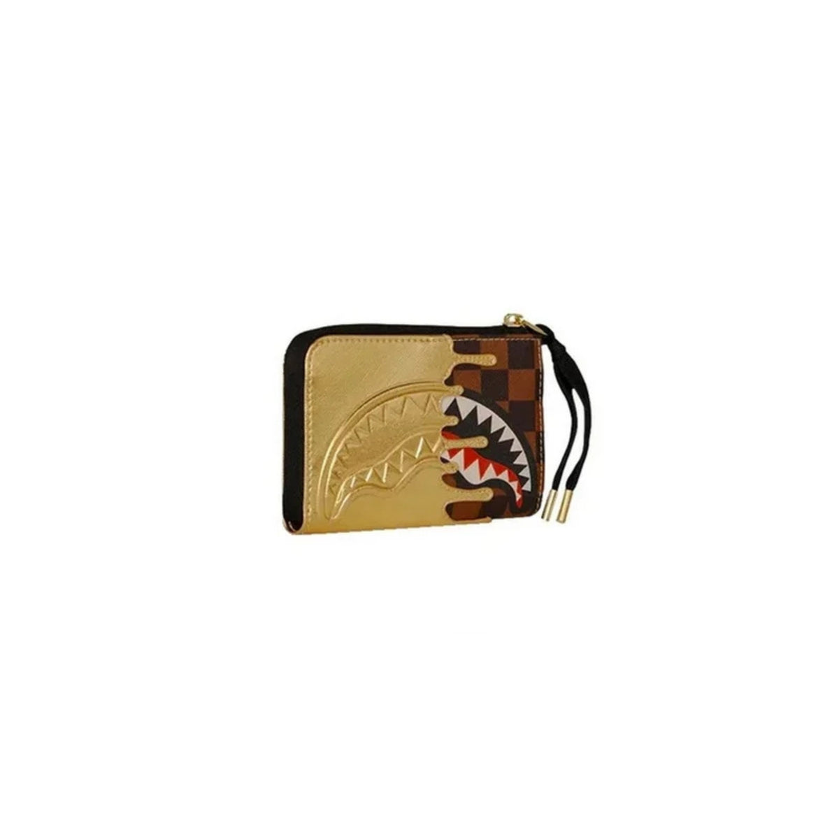 SPRAYGROUND SHARKS IN PARIS GOLD DRIP - seconda immagine