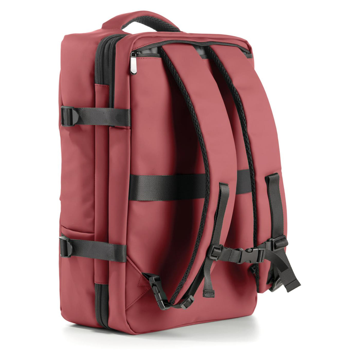 INTEMPO TRAVEL BACKPACK DROP2GO - Rosso - vista 3