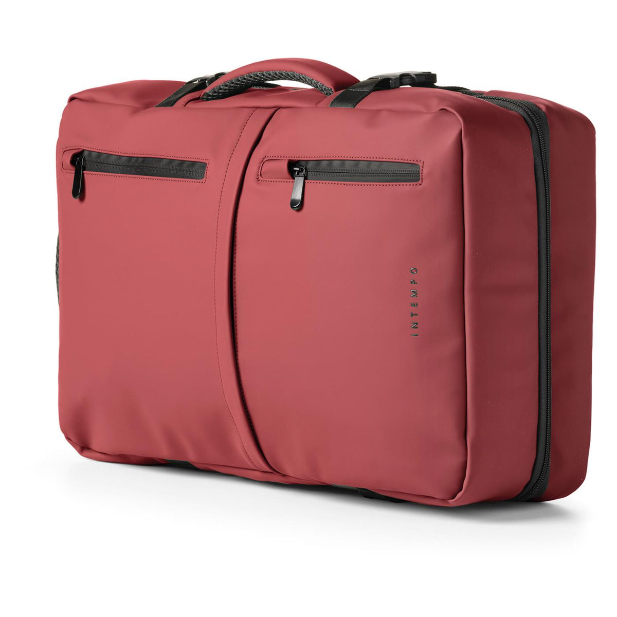 INTEMPO TRAVEL BACKPACK DROP2GO - Rosso - vista 4