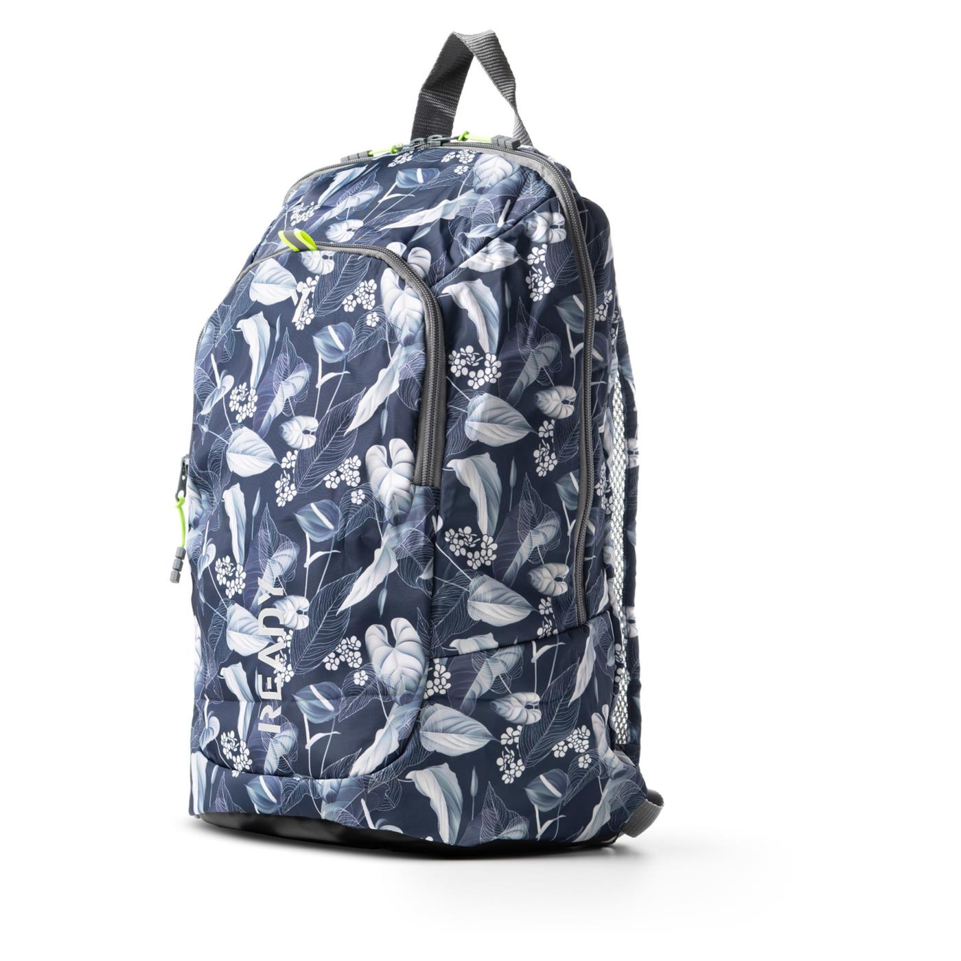INTEMPO ZAINO RIPIEGABILE PATTERN - Blu - vista 4