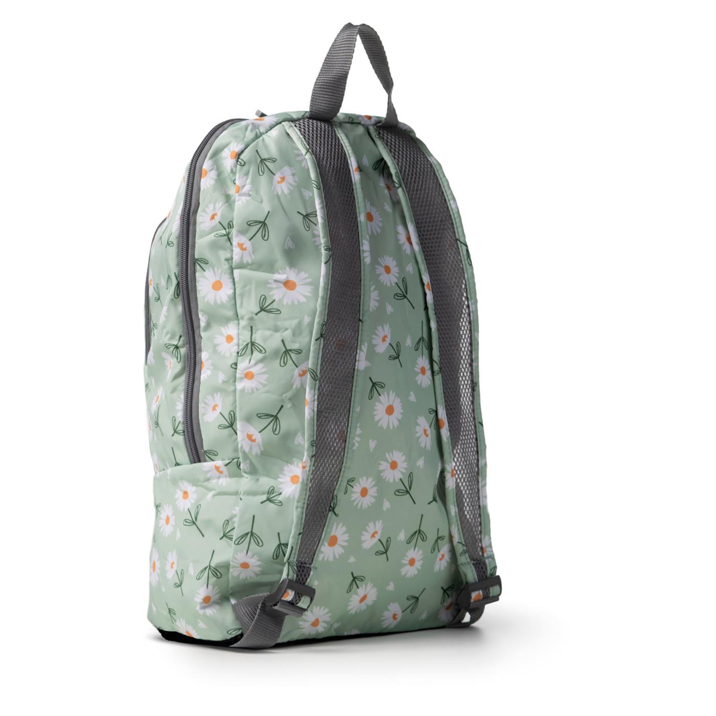 INTEMPO ZAINO RIPIEGABILE PATTERN - Verde - vista 2