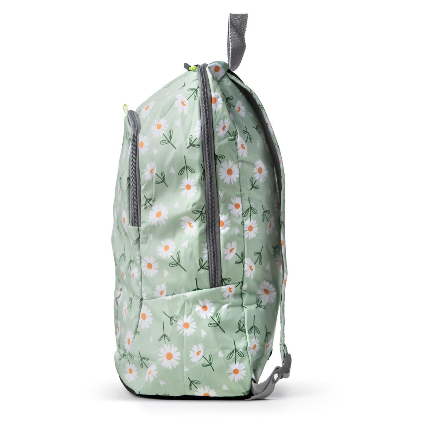 INTEMPO ZAINO RIPIEGABILE PATTERN - Verde - vista 4