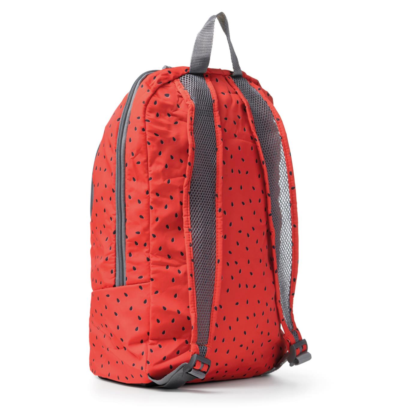 INTEMPO ZAINO RIPIEGABILE PATTERN - Rosso - vista 2