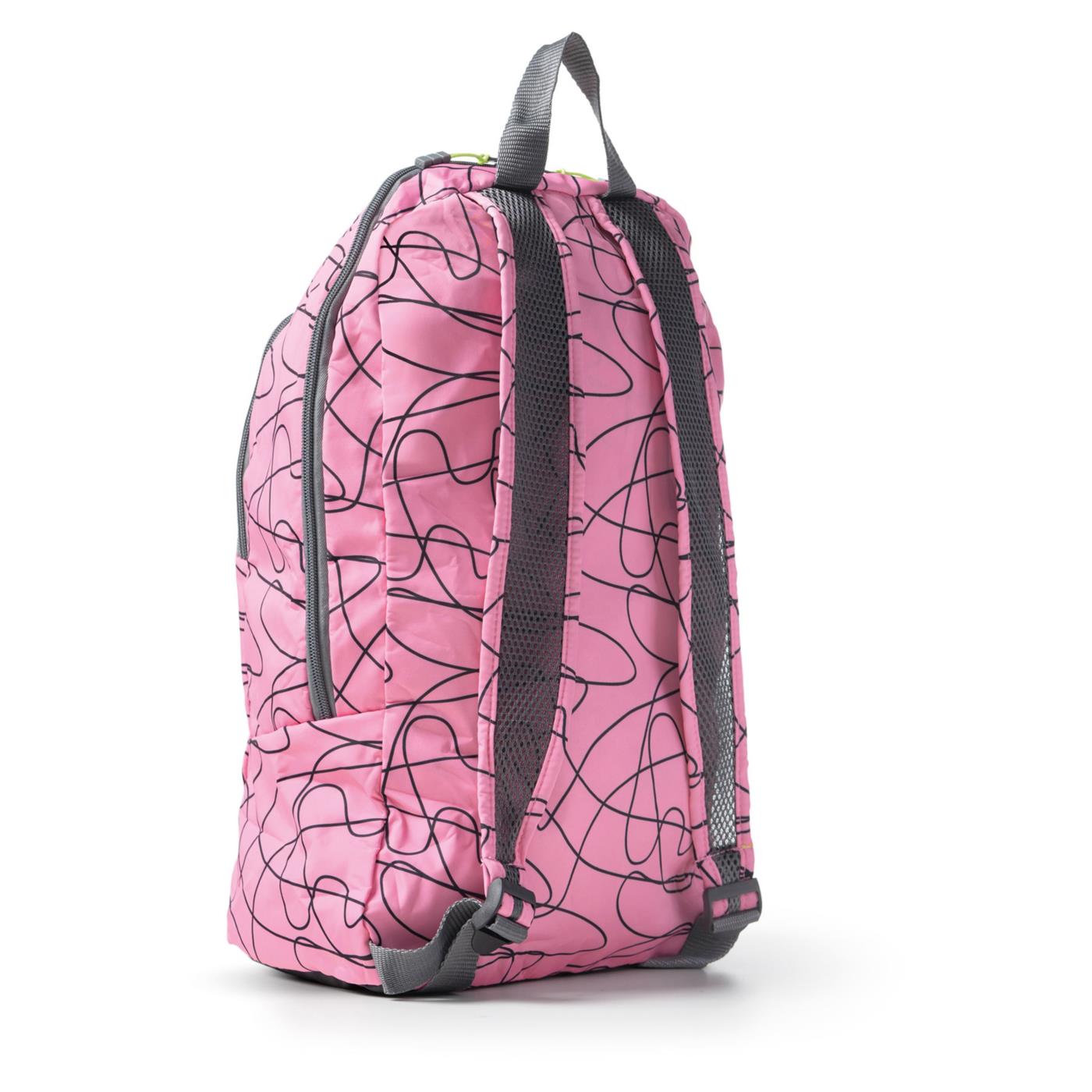 INTEMPO ZAINO RIPIEGABILE PATTERN - Rosa - vista 2