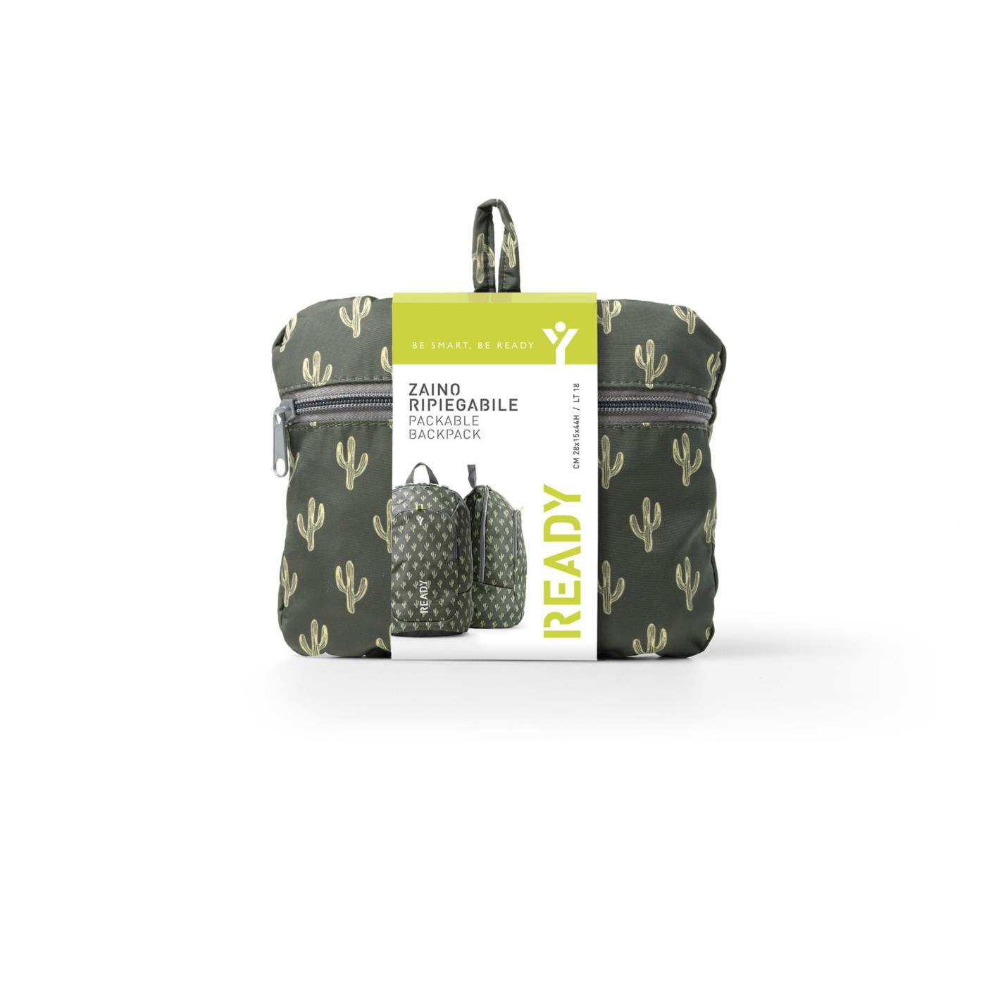 INTEMPO ZAINO RIPIEGABILE PATTERN - Militare - vista 5