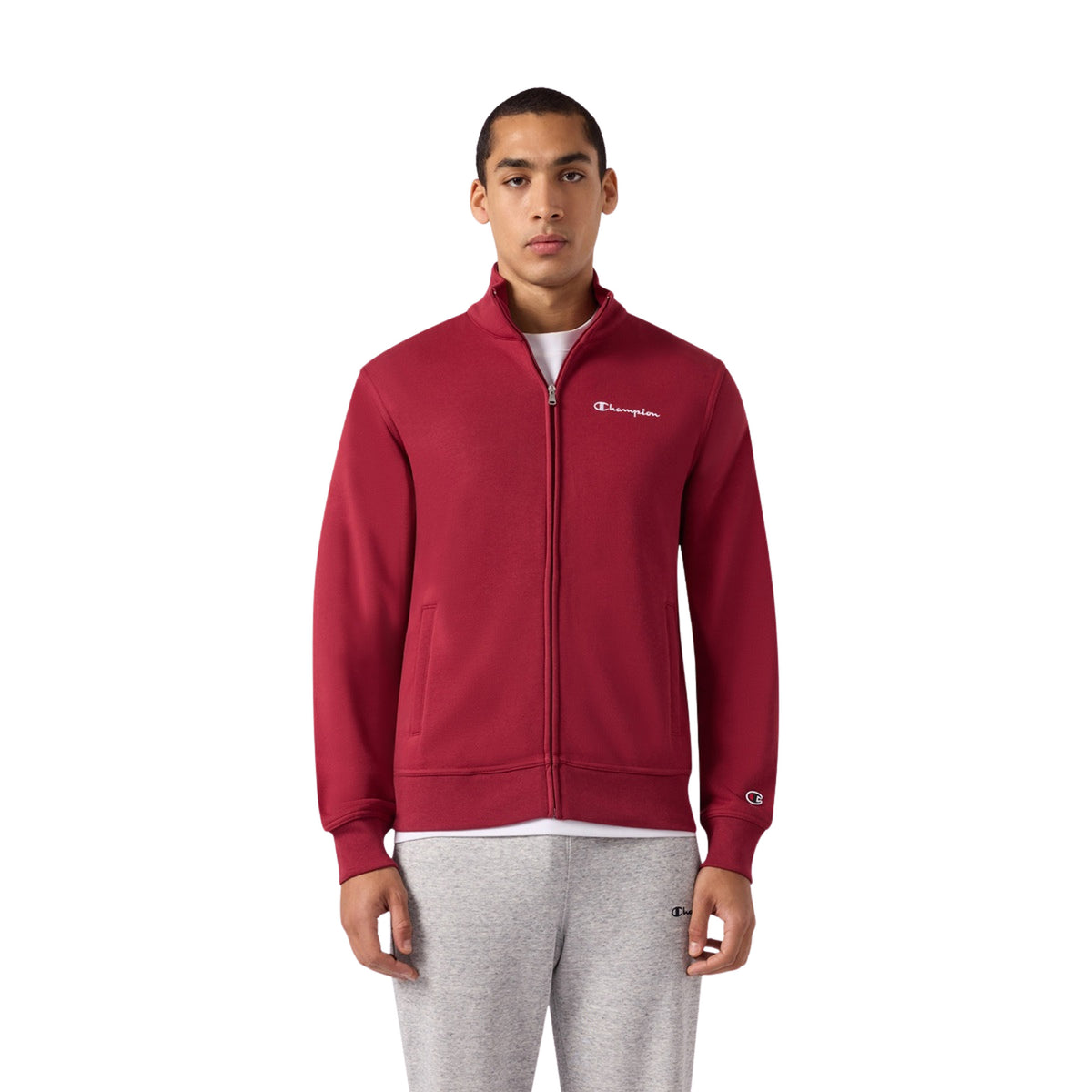 CHAMPION FULL ZIP SWEATSHIRT - Bordeaux - immagine principale