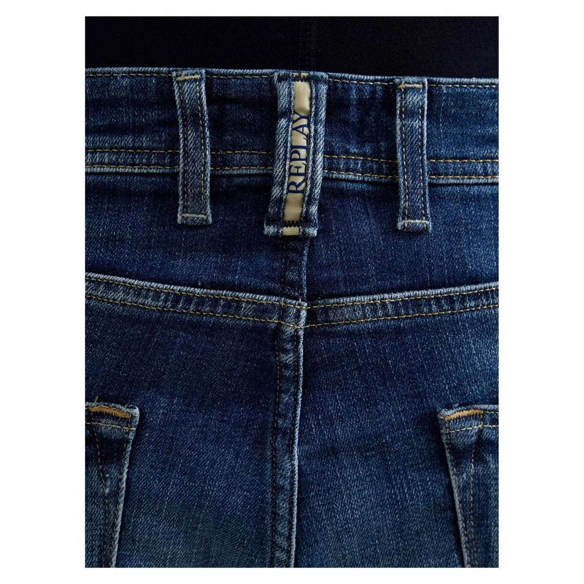 REPLAY BERMUDA IN DENIM - Denim - vista 4
